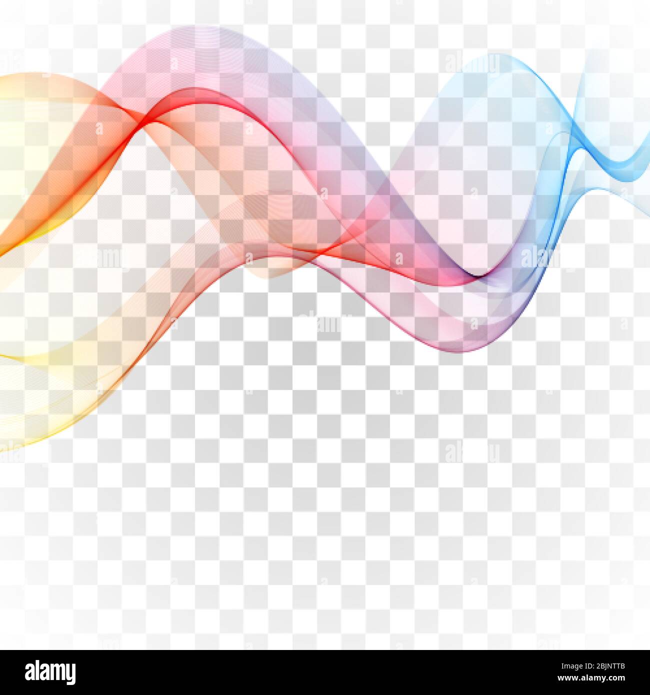 Abstract colorful background with wave, illustration, vector eps10 ...