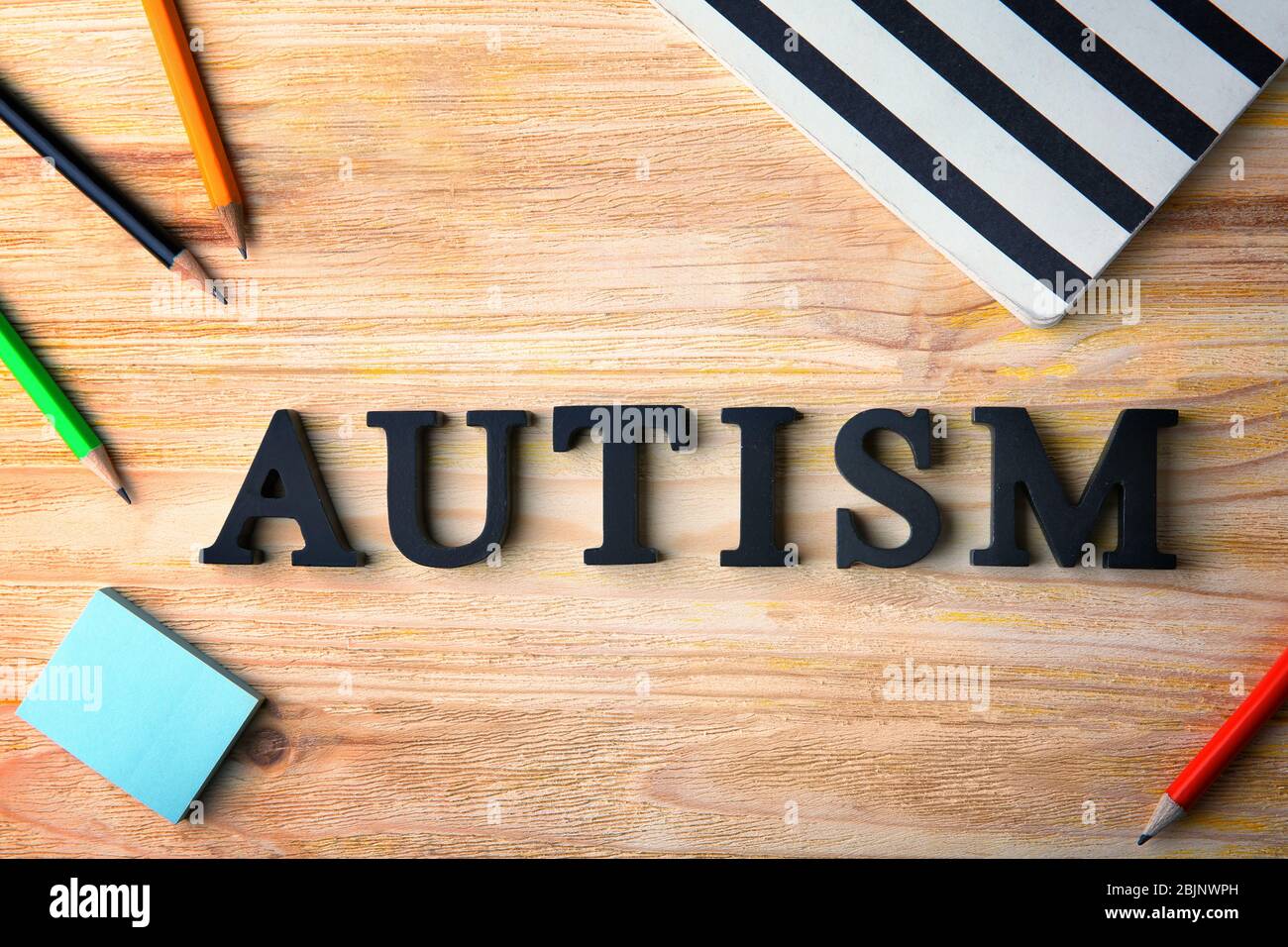 Autism letters hi-res stock photography and images - Alamy