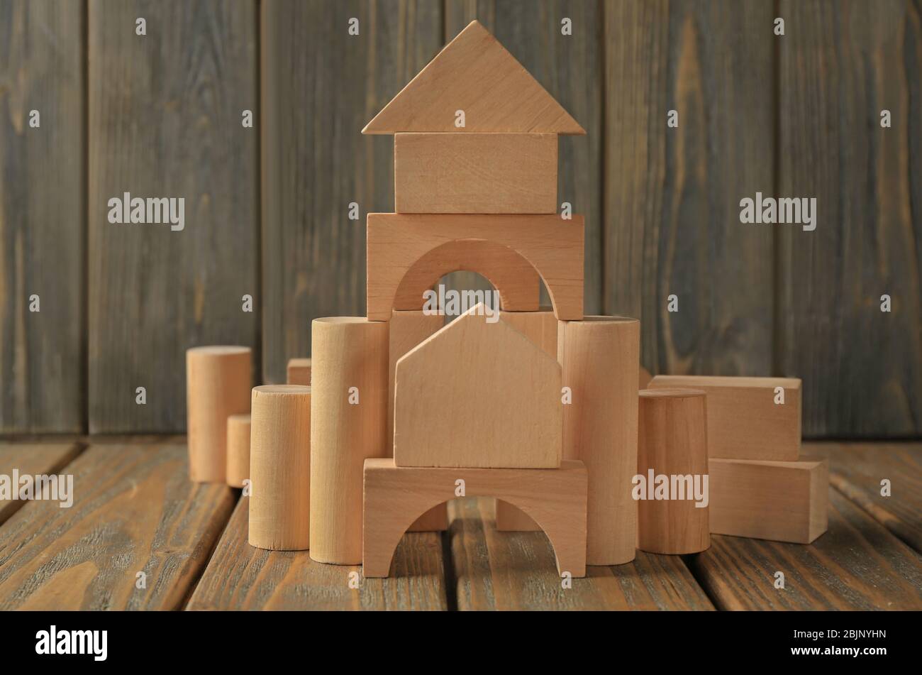 castle made of blocks