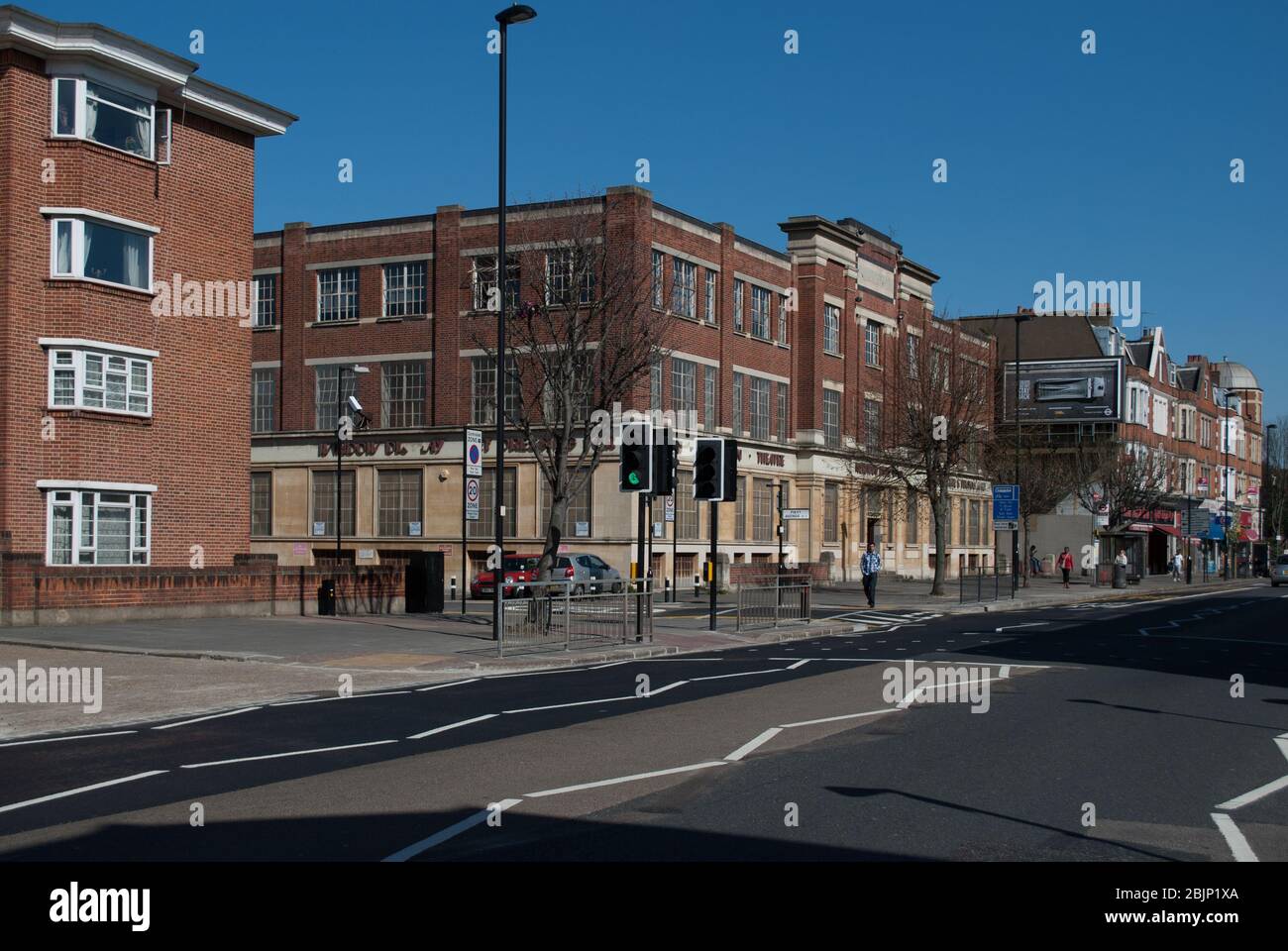 Art Deco Architecture Red Brick Stone Typeface Film Television Theatre