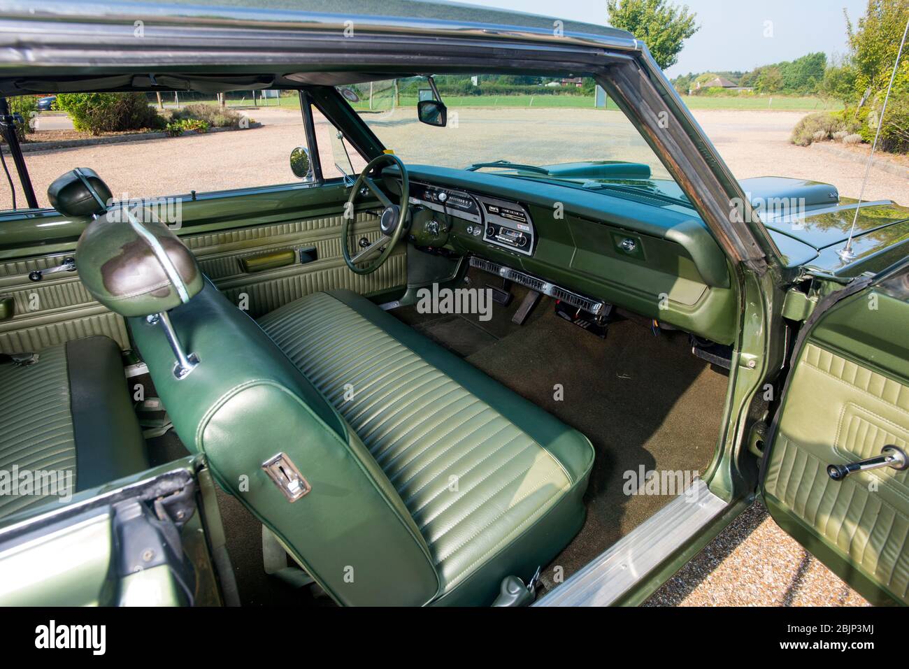 1970 Dodge Dart Swinger classic American sports coupe Stock Photo