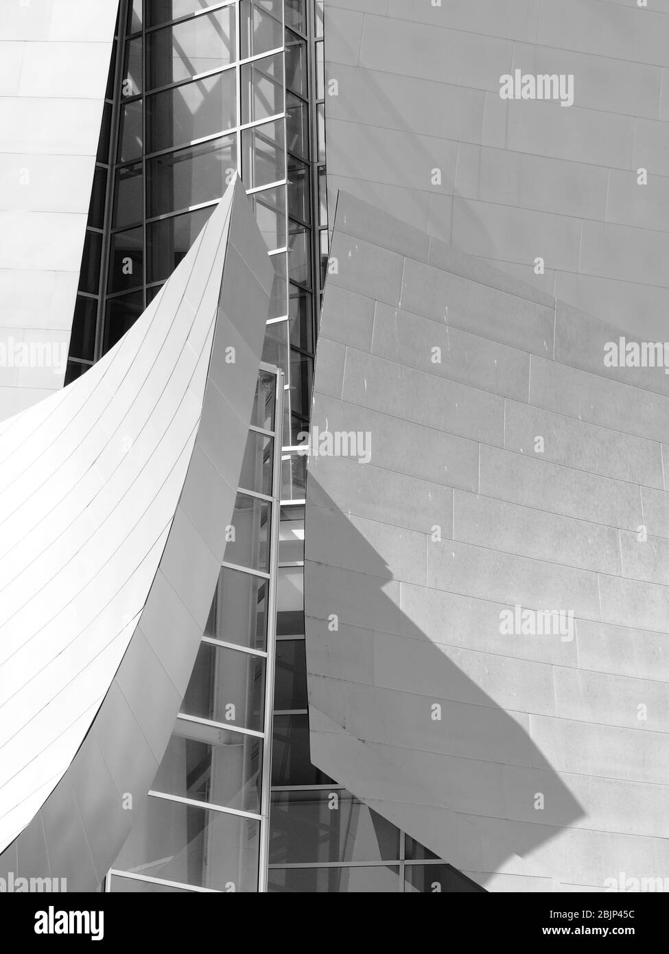 Walt Disney Concert Hall Stock Photo Alamy