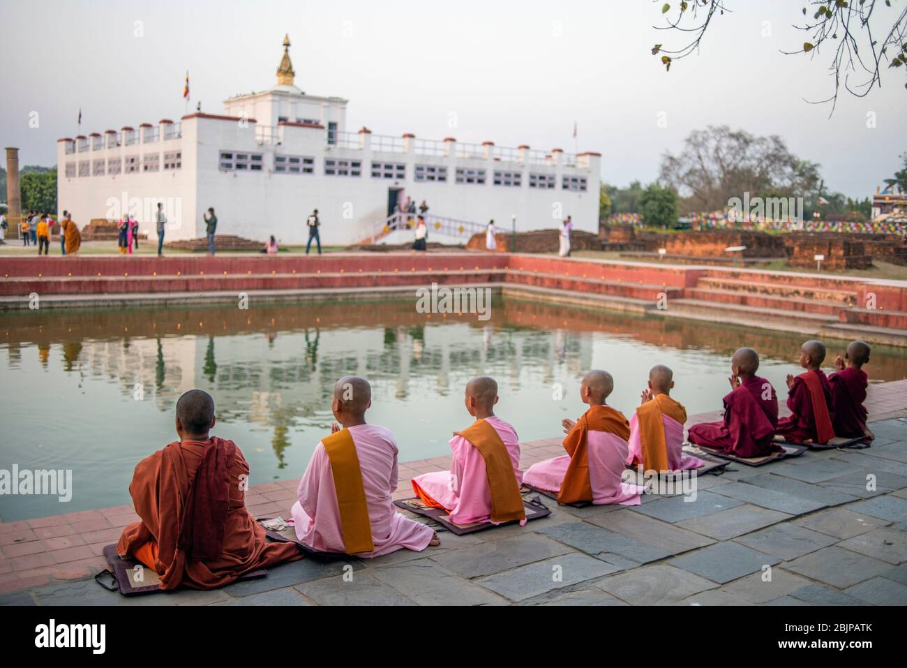 Buddhist monk maya devi temple hires stock photography and images Alamy