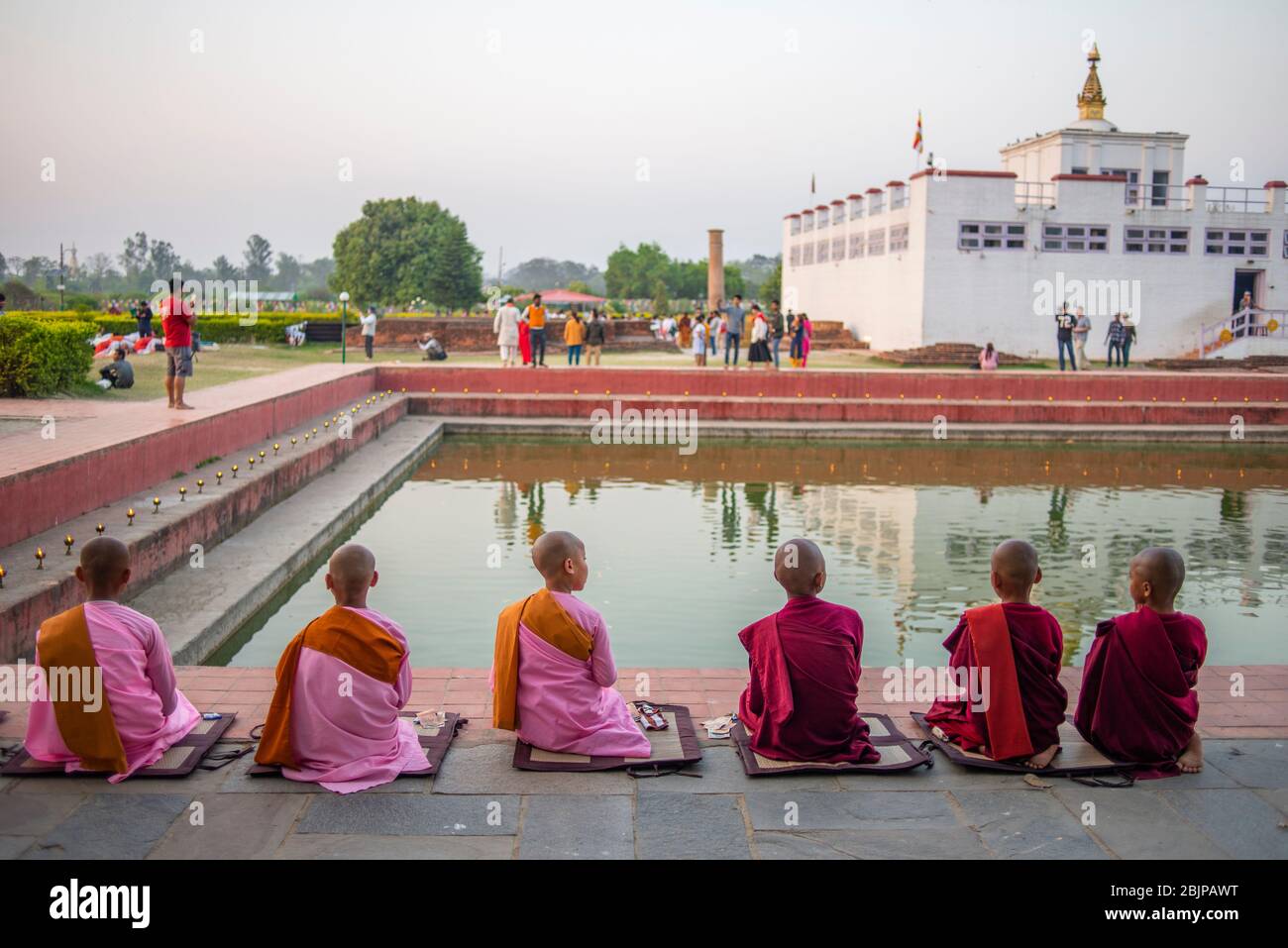 Buddhist monk maya devi temple hires stock photography and images Alamy