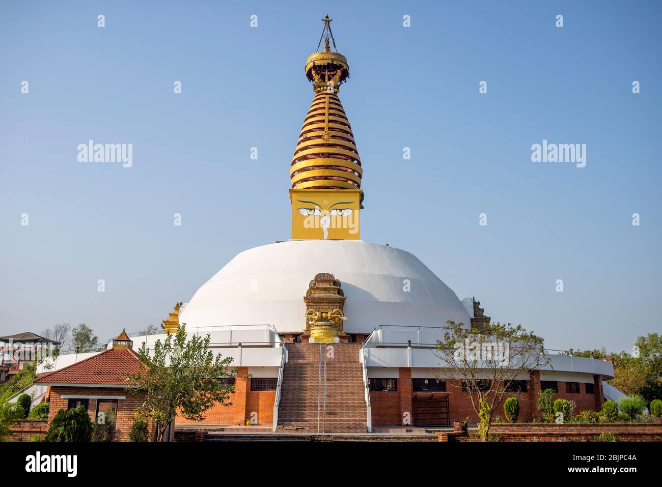 Lumbini Monastic Zone, Lumbini, Nepal. Lumbini is one of the worlds