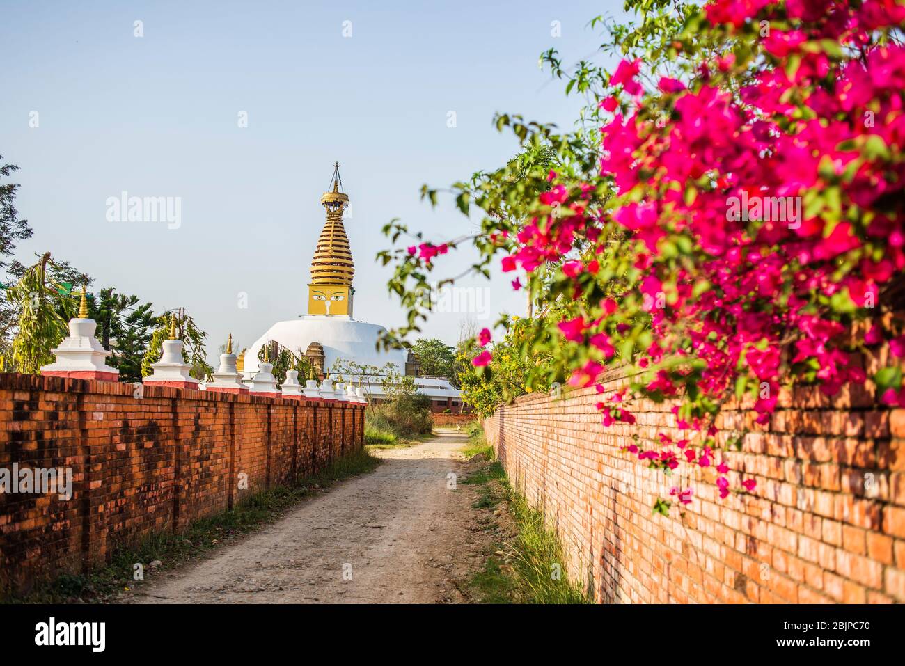 Buddhist pilgrimage sites in nepal hires stock photography and images