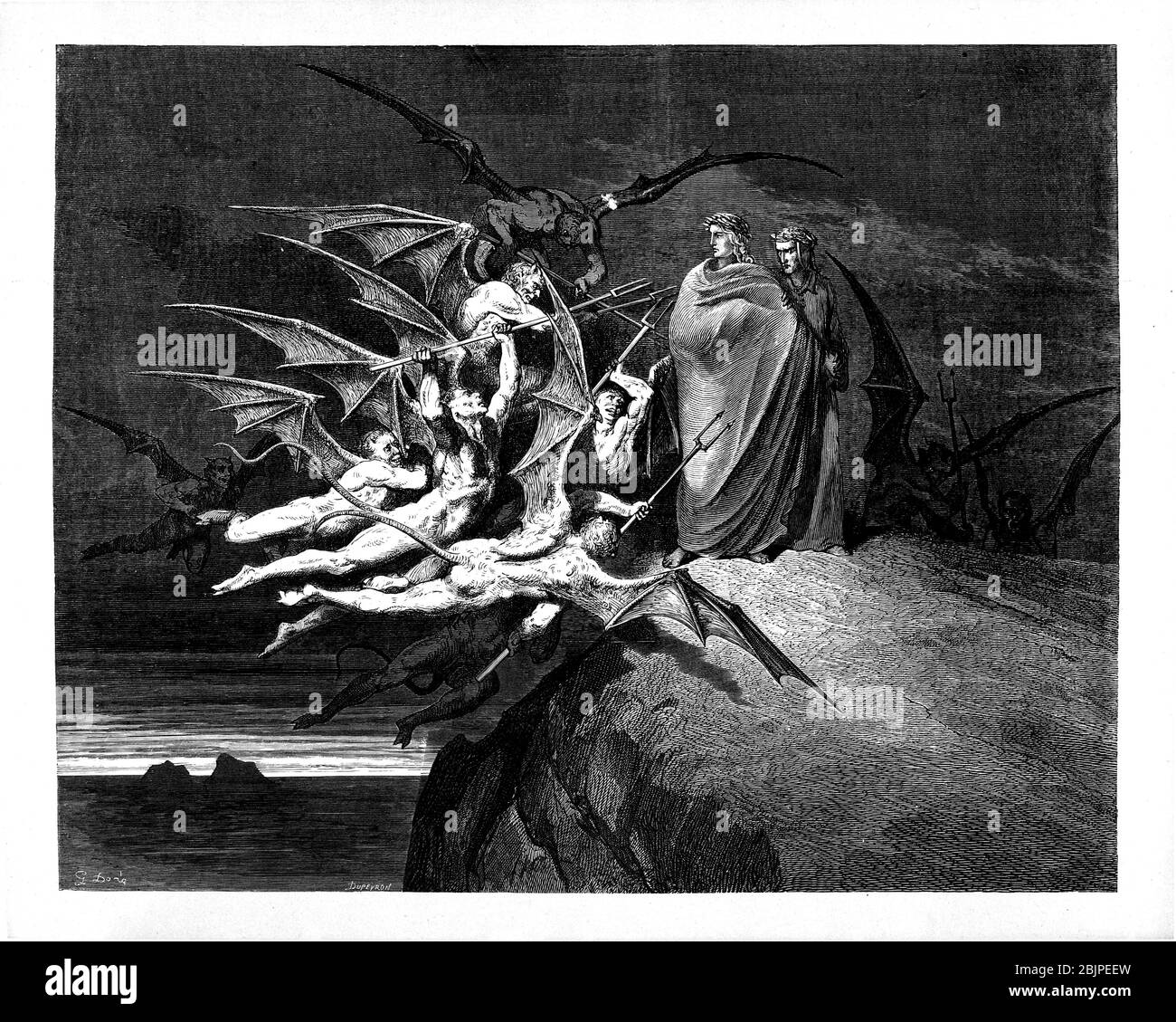 From the Divine Comedy by 14th century Italian poet Dante Alighieri ...