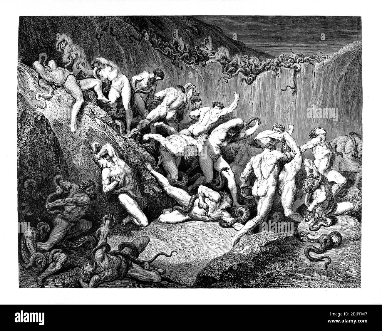 Gustave Dore Folio Dante's Inferno Dante Alighieri 1860 