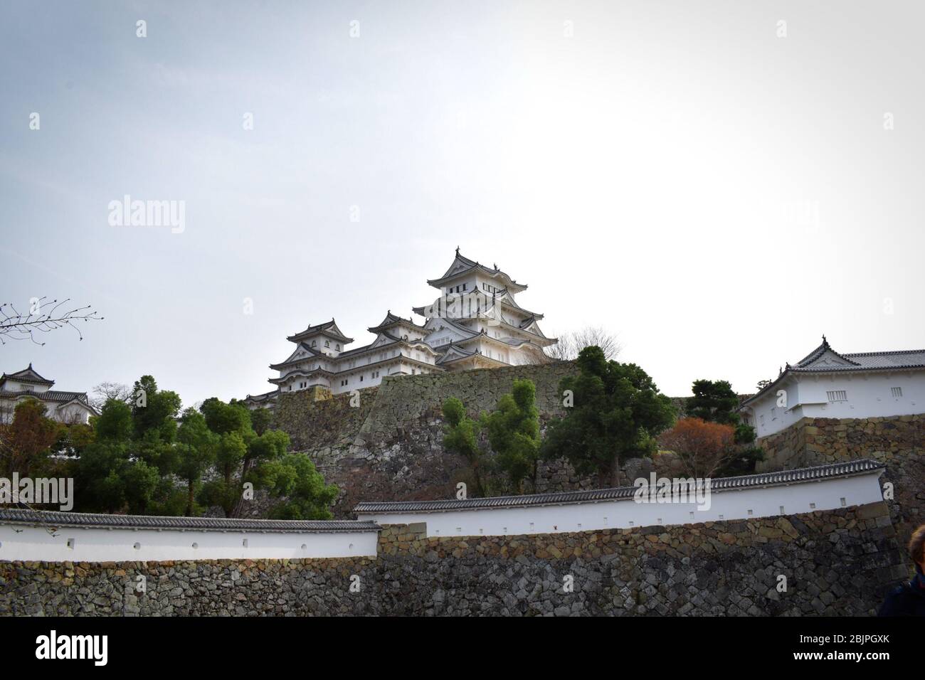 Himejijo castle, one of the few original castles, built in 1580