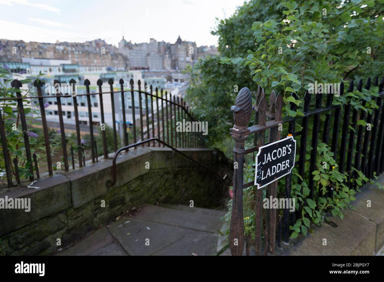 Jacob's Ladder, Regent Road, Edinburgh, Scotland, UK Stock Photo Alamy