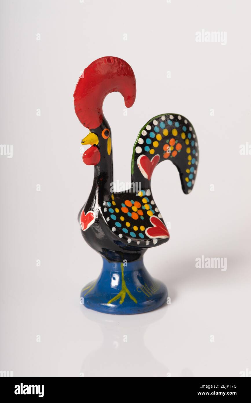 Traditional ceramic cockerel from Barcelos Portugal Stock Photo - Alamy