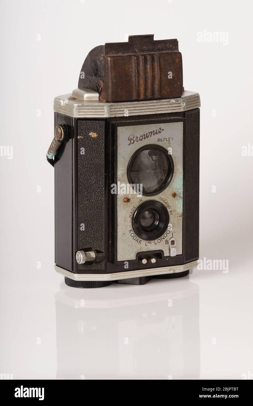 Kodak Brownie 127 Reflex camera; Stock Photo