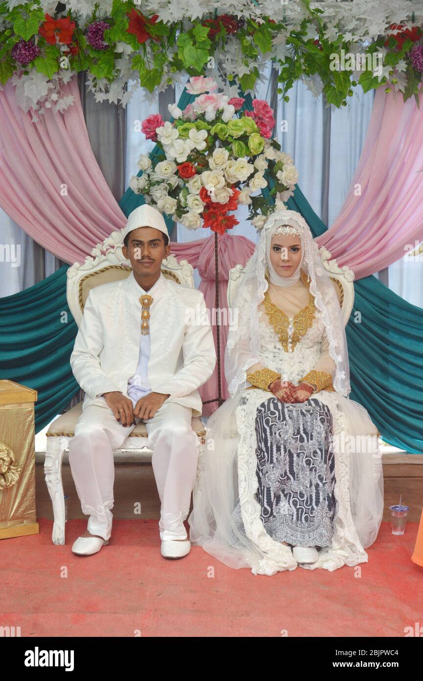 TARAKAN - INDONESIA, 15 NOVEMBER 2017 : Portrait of a beautiful