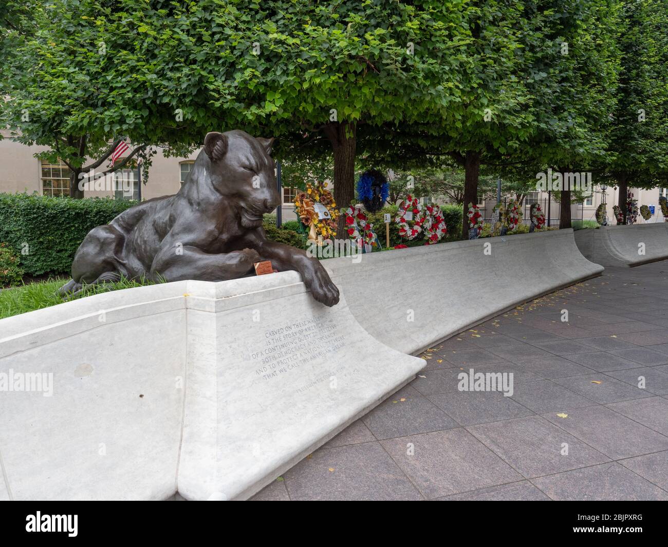 National Law Enforcement Officers Memorial Stock Photo - Alamy