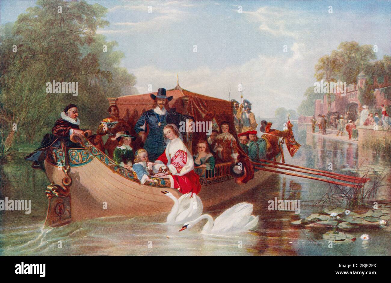 Royal Barge Thames Painting Hi res Stock Photography And Images Alamy