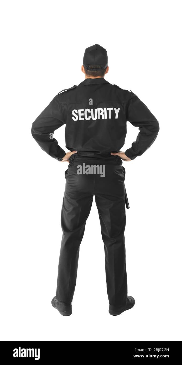 Security guard Cut Out Stock Images & Pictures Alamy
