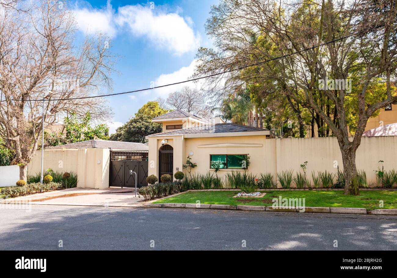 Nelson Mandela s House In Houghton Johannesburg Where He Died On 5th 