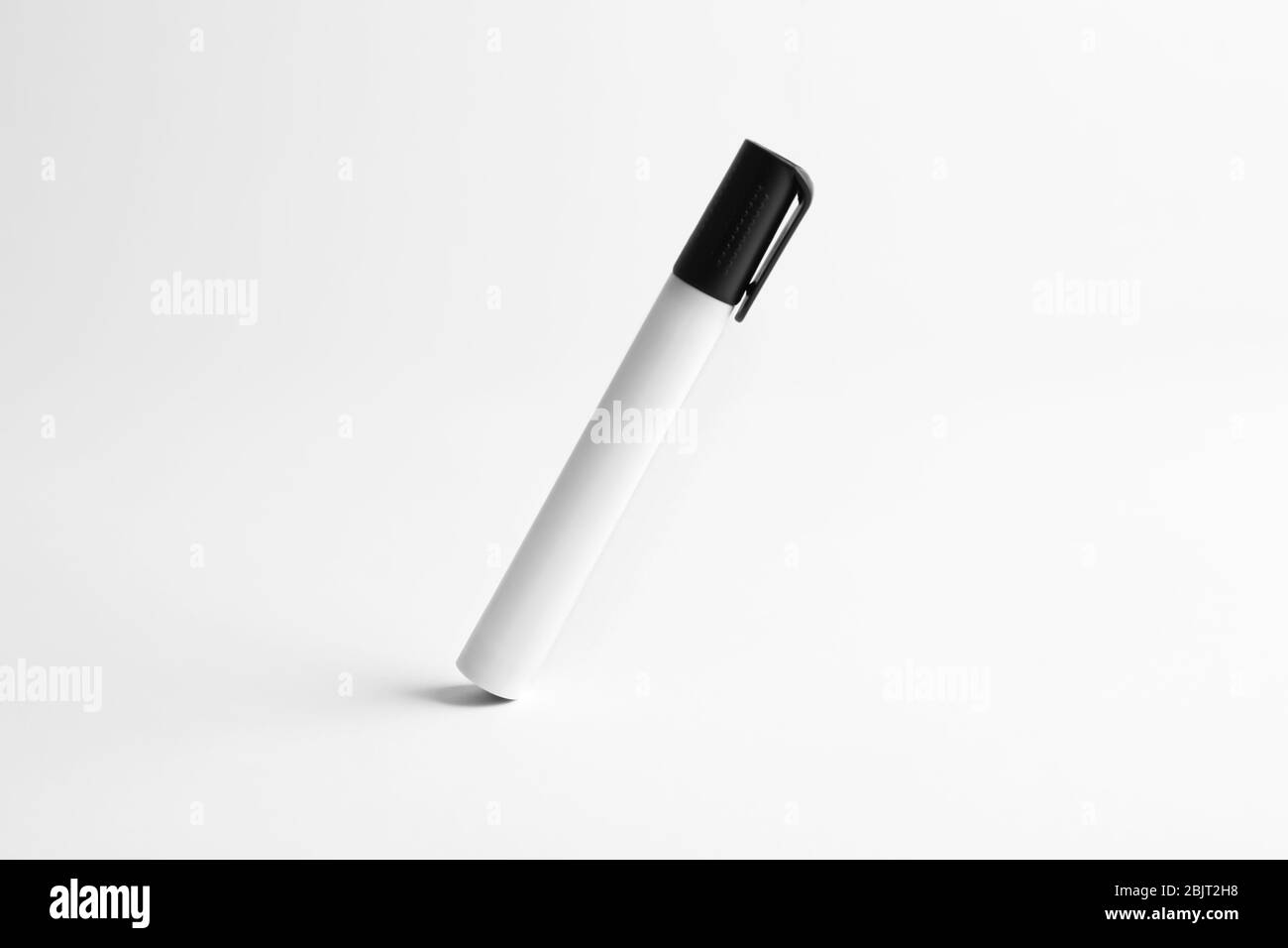 Download Permanent Marker On White Background Mockup For Design Stock Photo Alamy