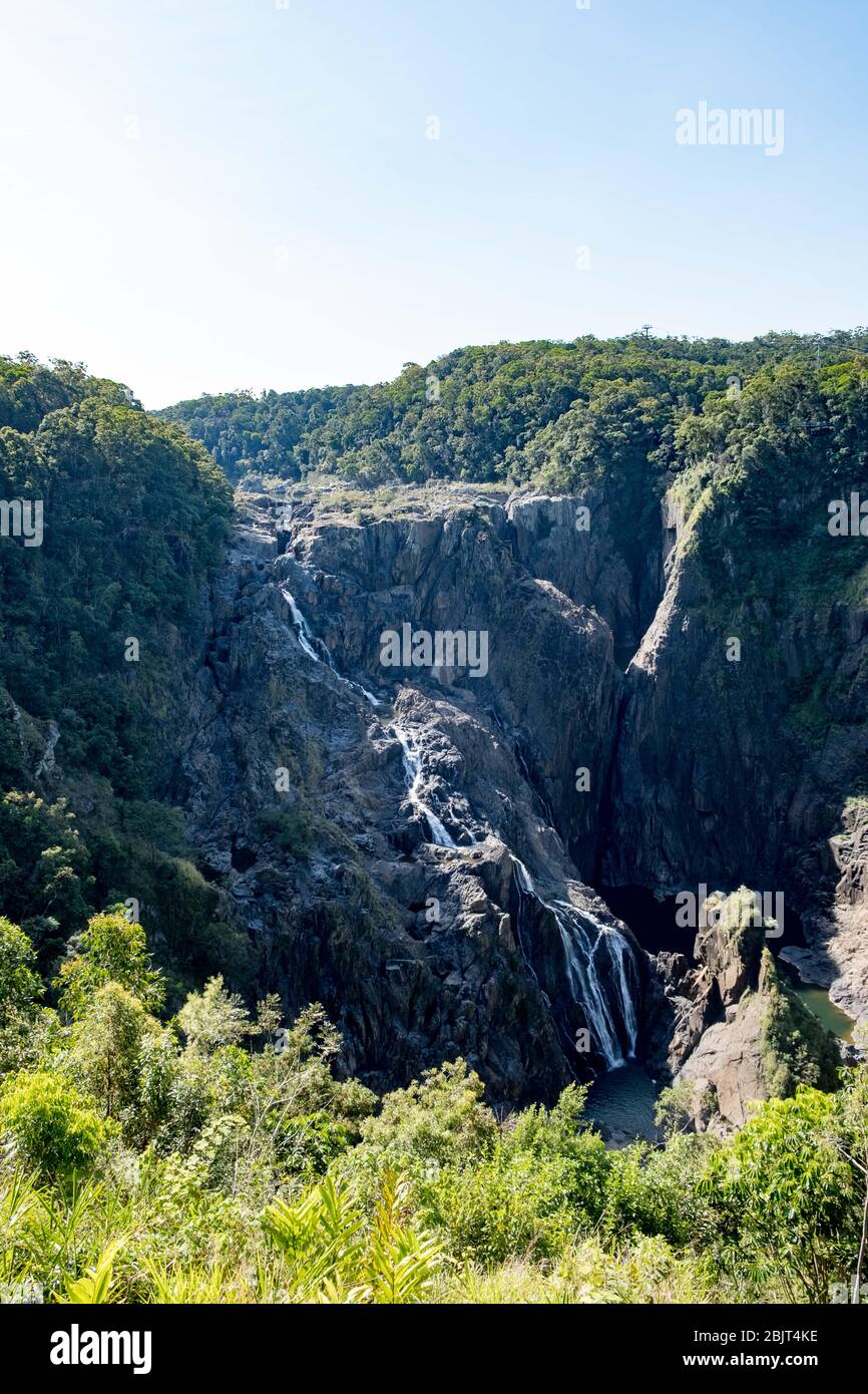 Waterfalls of Daintree Rainforest Stock Photo Alamy