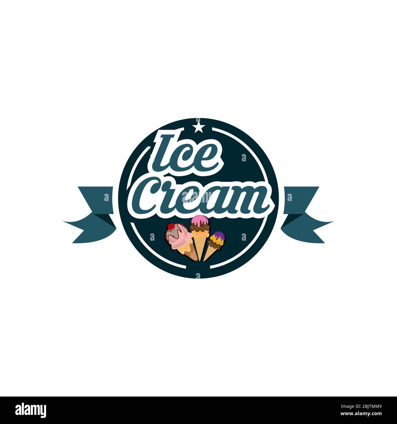 Reate a beautiful ice cream shop logo design for source file by  Agnes_burgess | Fiverr