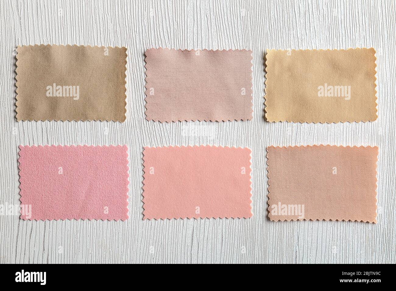 Pink Cloth Sample Sample light pink fabric hi-res stock photography and images - Alamy