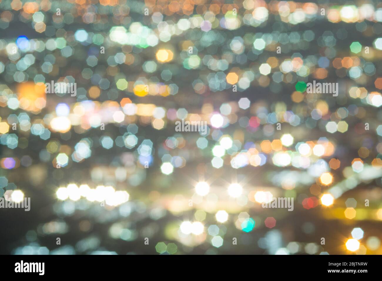 Beautiful blurry city lights hi-res stock photography and images - Alamy