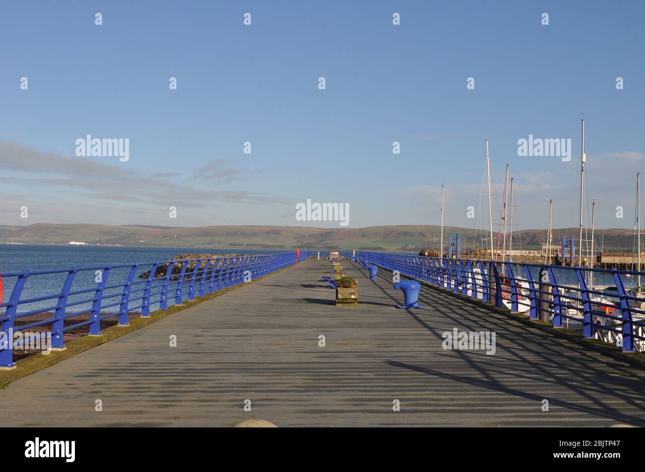 Stranraer Harbour, Dumfries and Galloway, Scotland Stock Photo