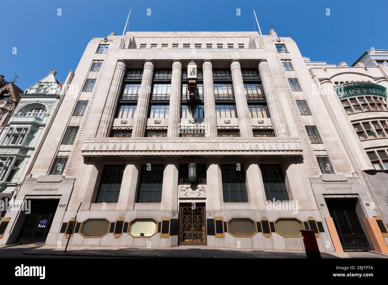 The Daily Telegraph Building On Fleet Street In London Also Known As 