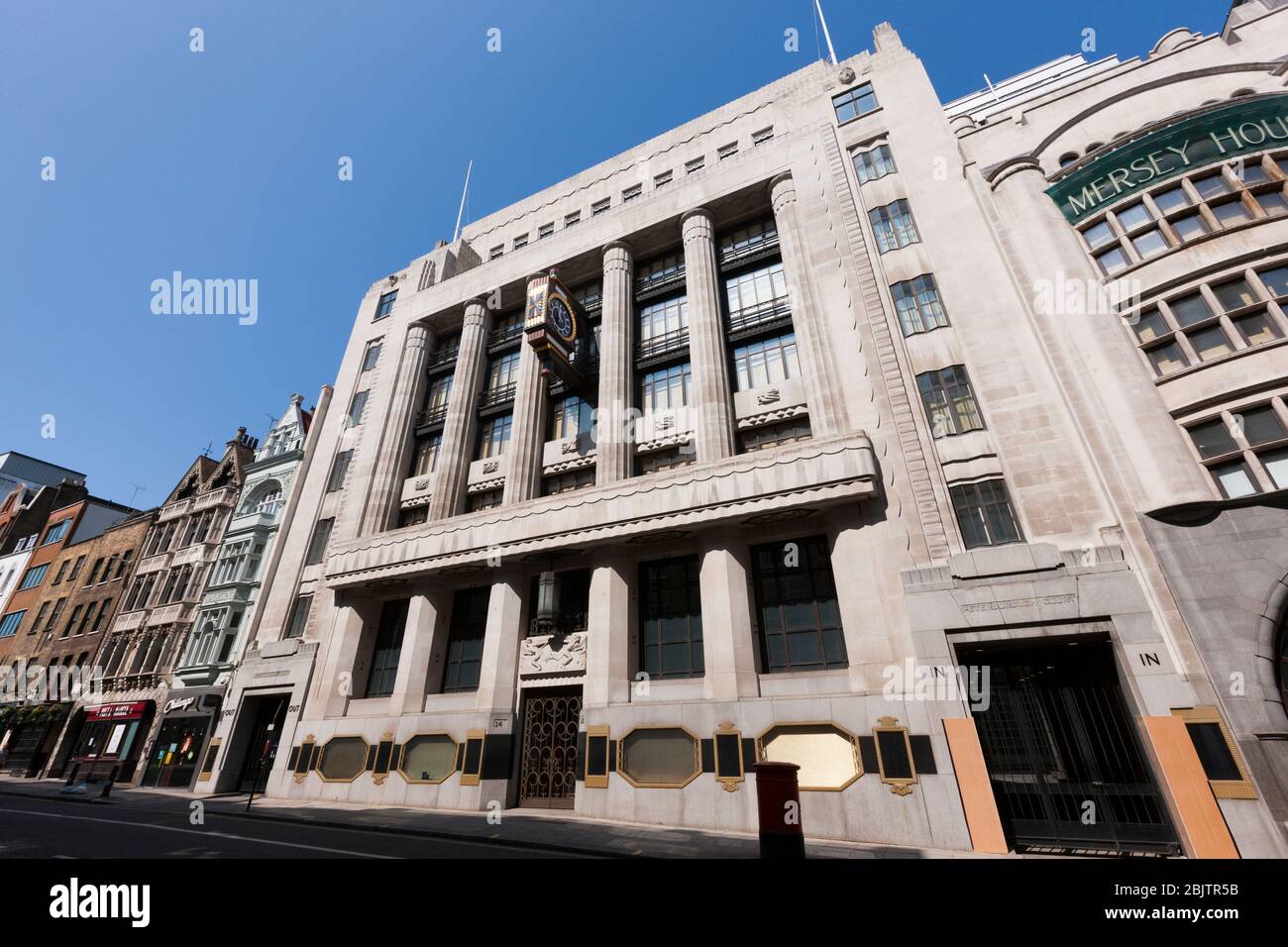 The Daily Telegraph Building On Fleet Street In London Also Known As 