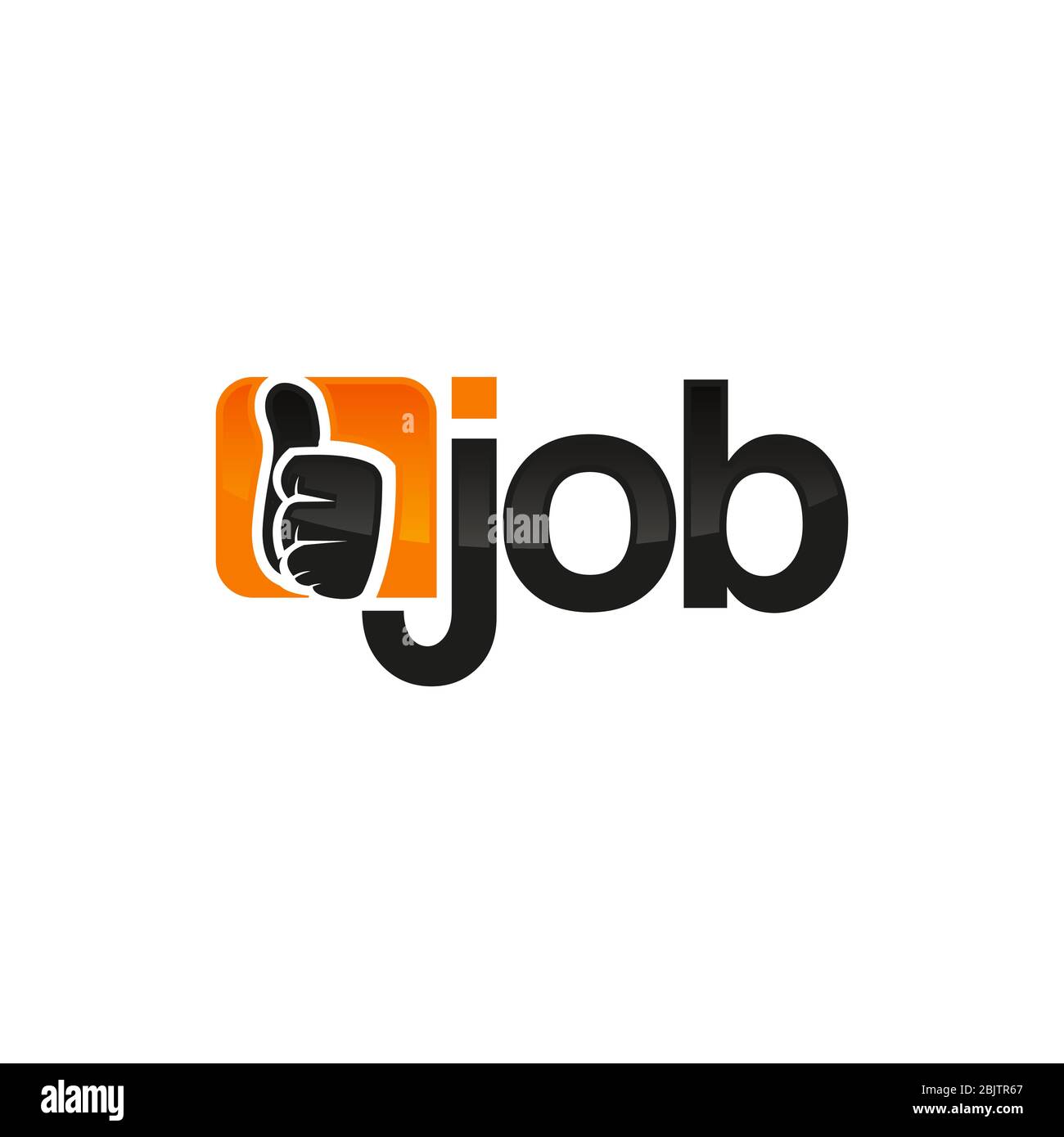 Job Logo Symbol Vector Design Illustration Stock Vector