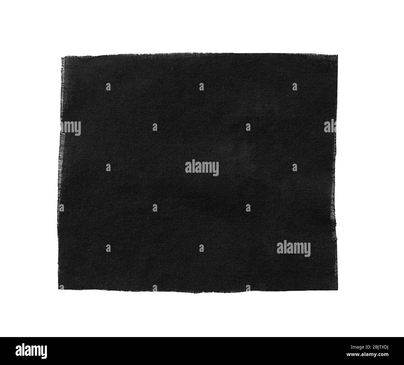 Textile sample on white background. Fabric texture Stock Photo Alamy