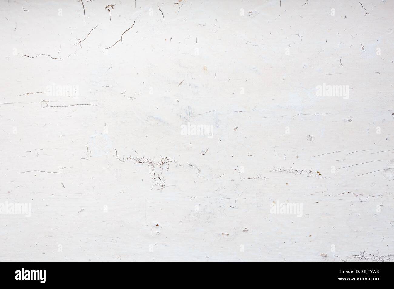 old white painted flat windowsill surface texture and background Stock Photo