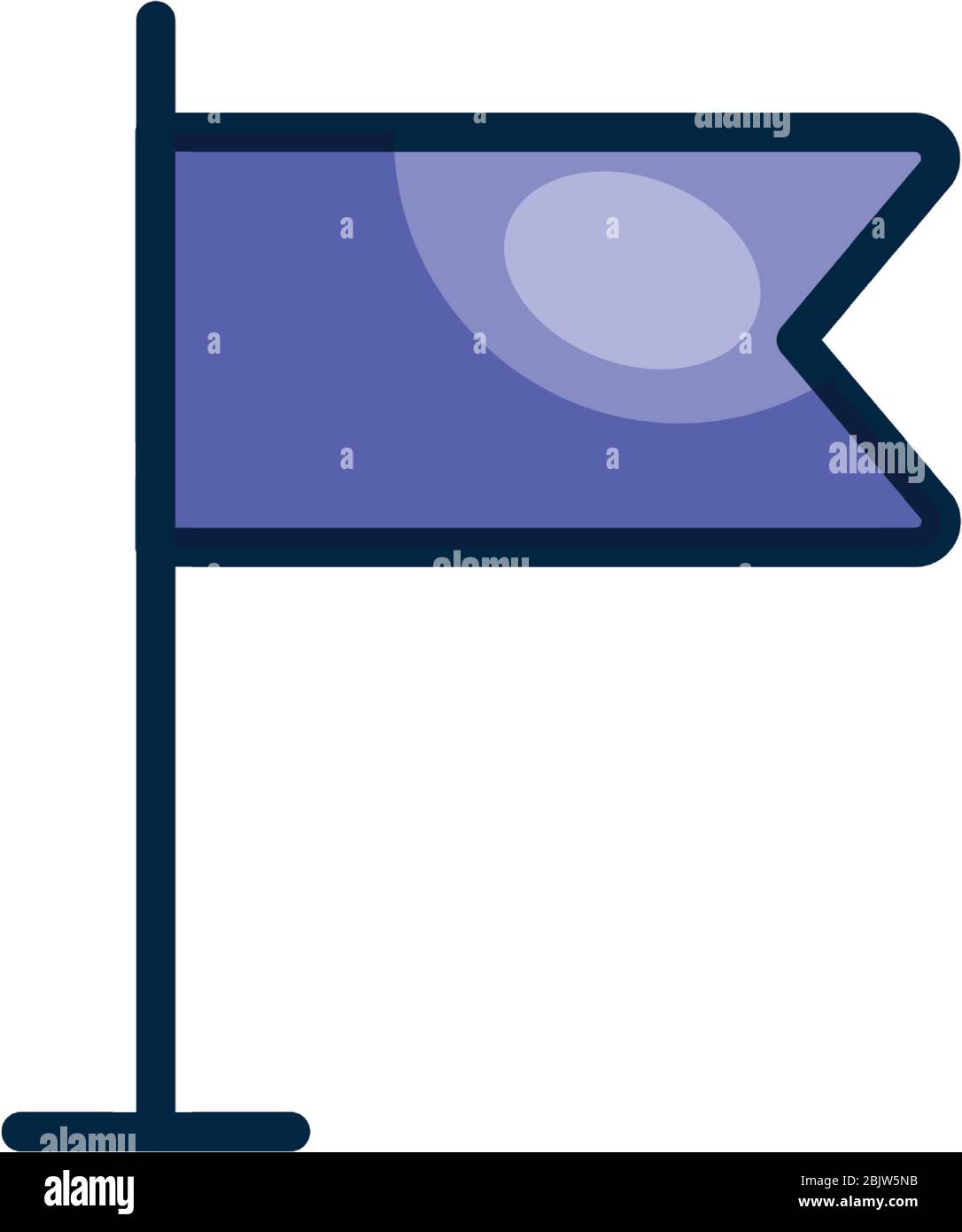 user interface concept, flag icon over white background, line color ...