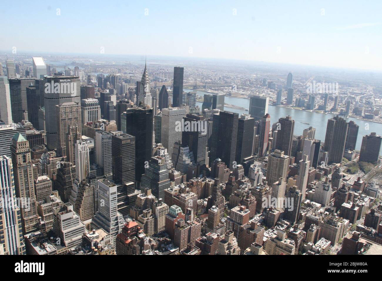 Blick auf Manhattan in den USA Stock Photo