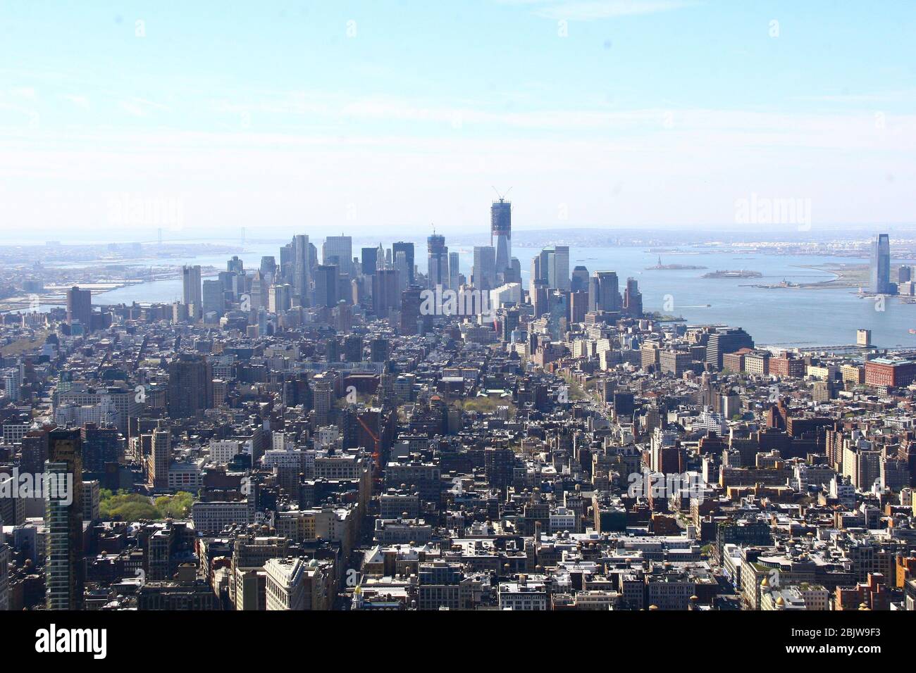 Blick auf Manhattan in den USA Stock Photo