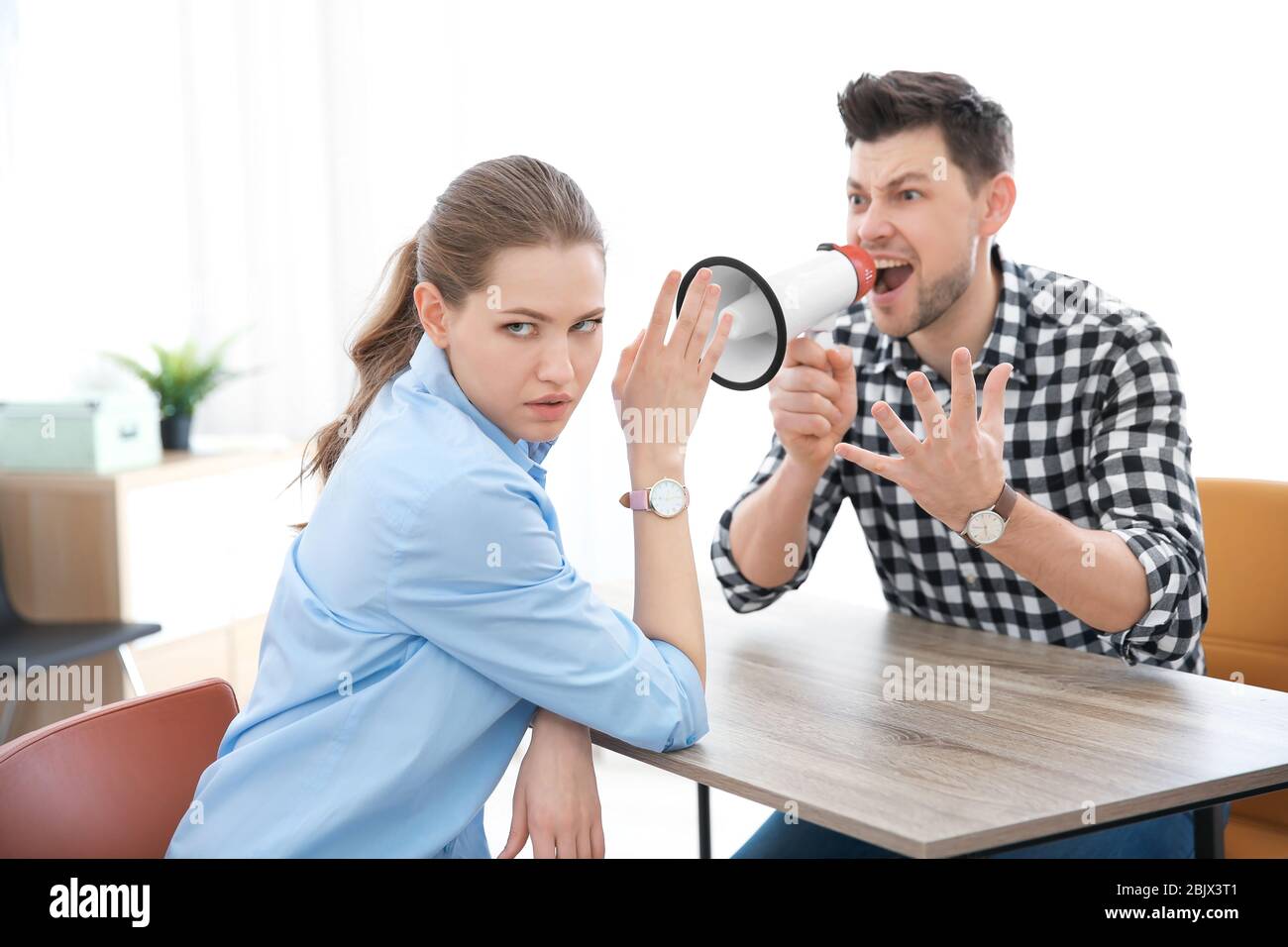 Ignoring Office Office conflict ignore hi-res stock photography and images - Alamy