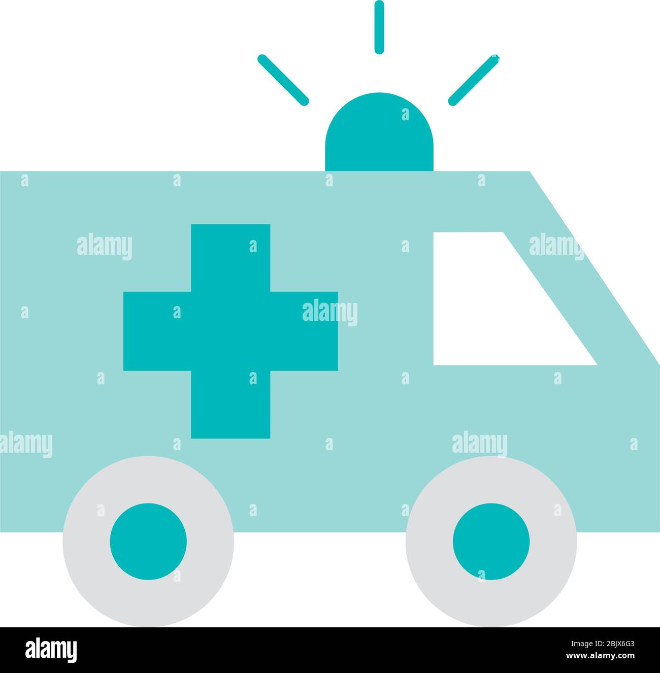 ambulance transport emergency health care equipment medical vector