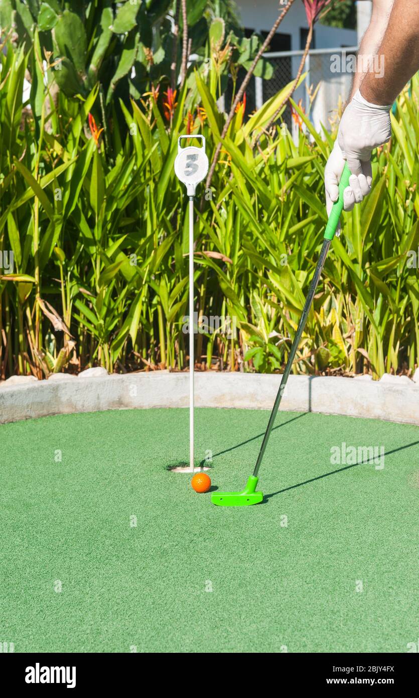 Outdoor Mini Golf High Resolution Stock Photography and Images - Alamy