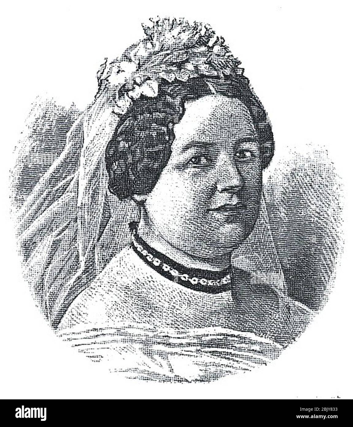 Helene von Hülsen. Stock Photo