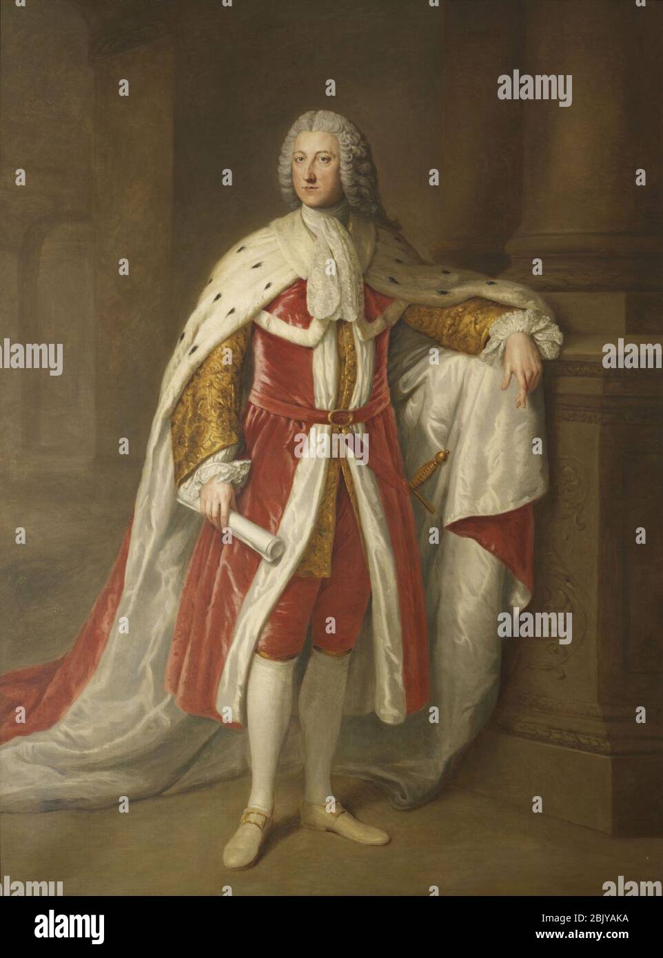 Hoare - William Pitt, 1st Earl of Chatham. Stock Photo