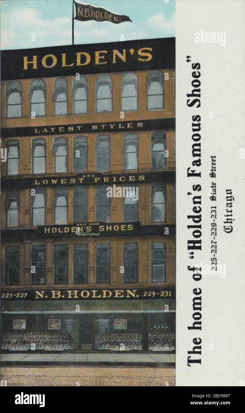 Holdens Store, Chicago Stock Photo Alamy