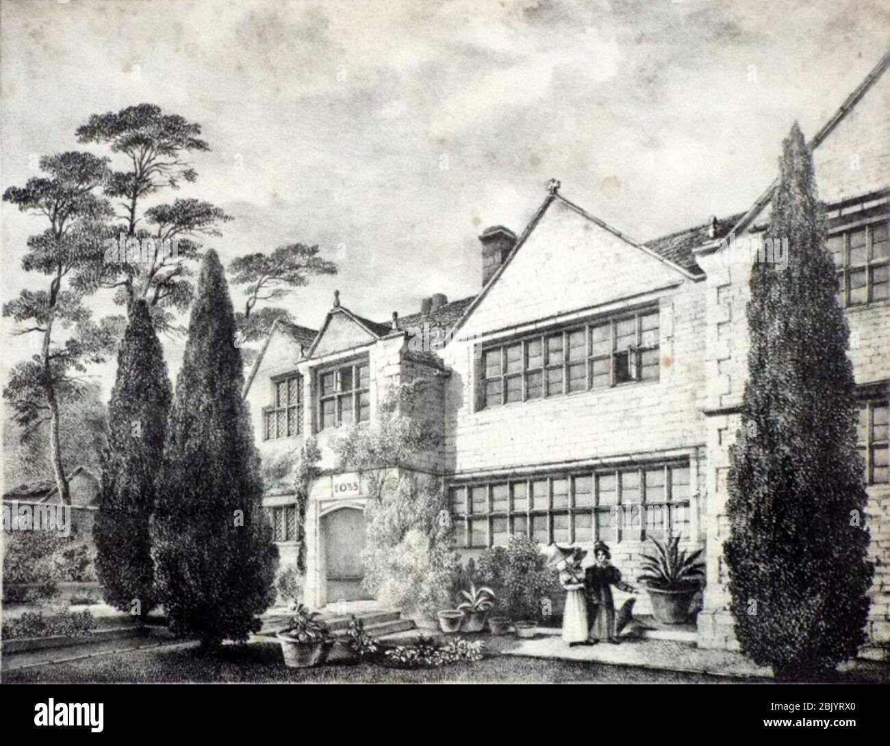 Holdsworth House 1835 Stock Photo Alamy