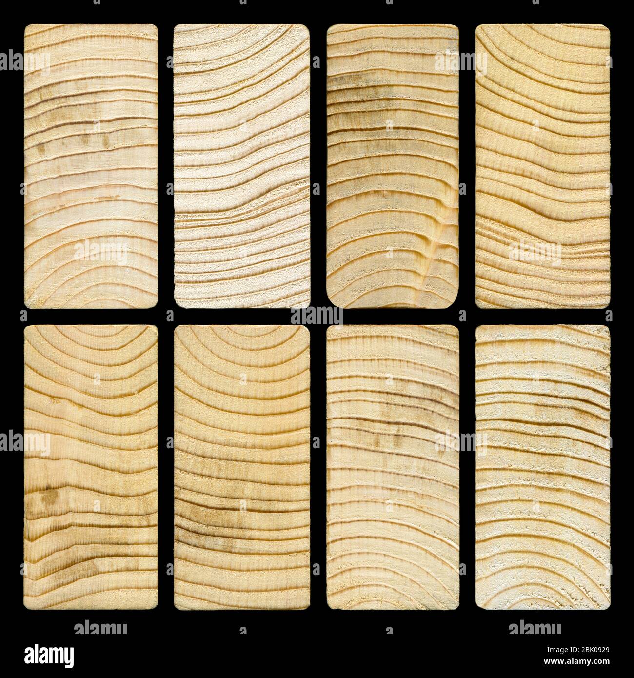 Wood grain texture. Pine wood set, can be used as background, pattern ...