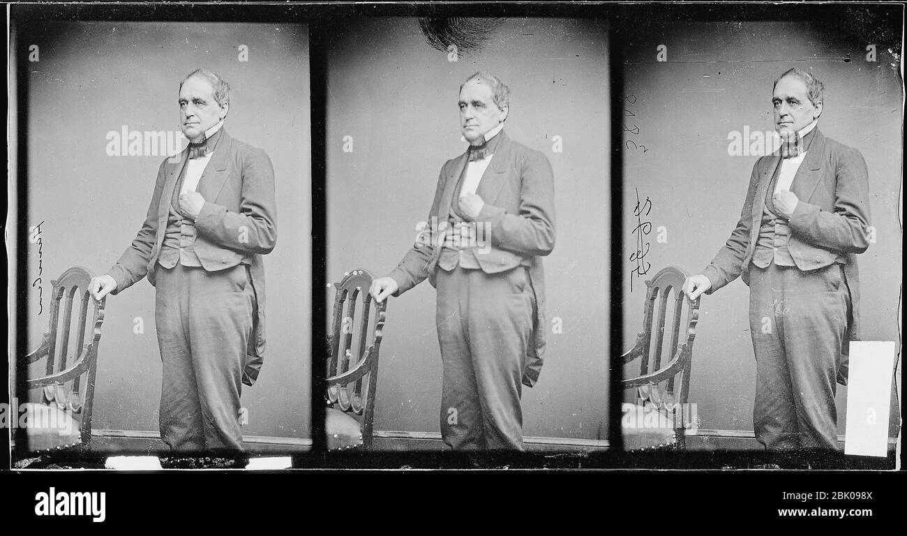 Hon. Hannibal Hamlin, Maine (4271564937). Stock Photo