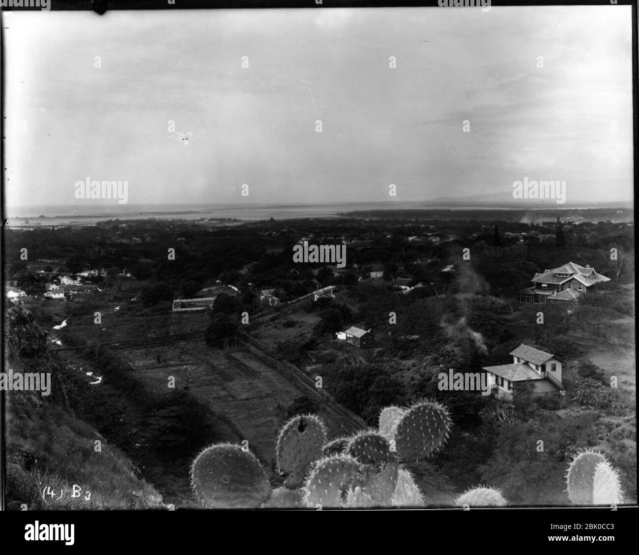 Honolulu From Pacific Heights (10 Stock Photo Alamy