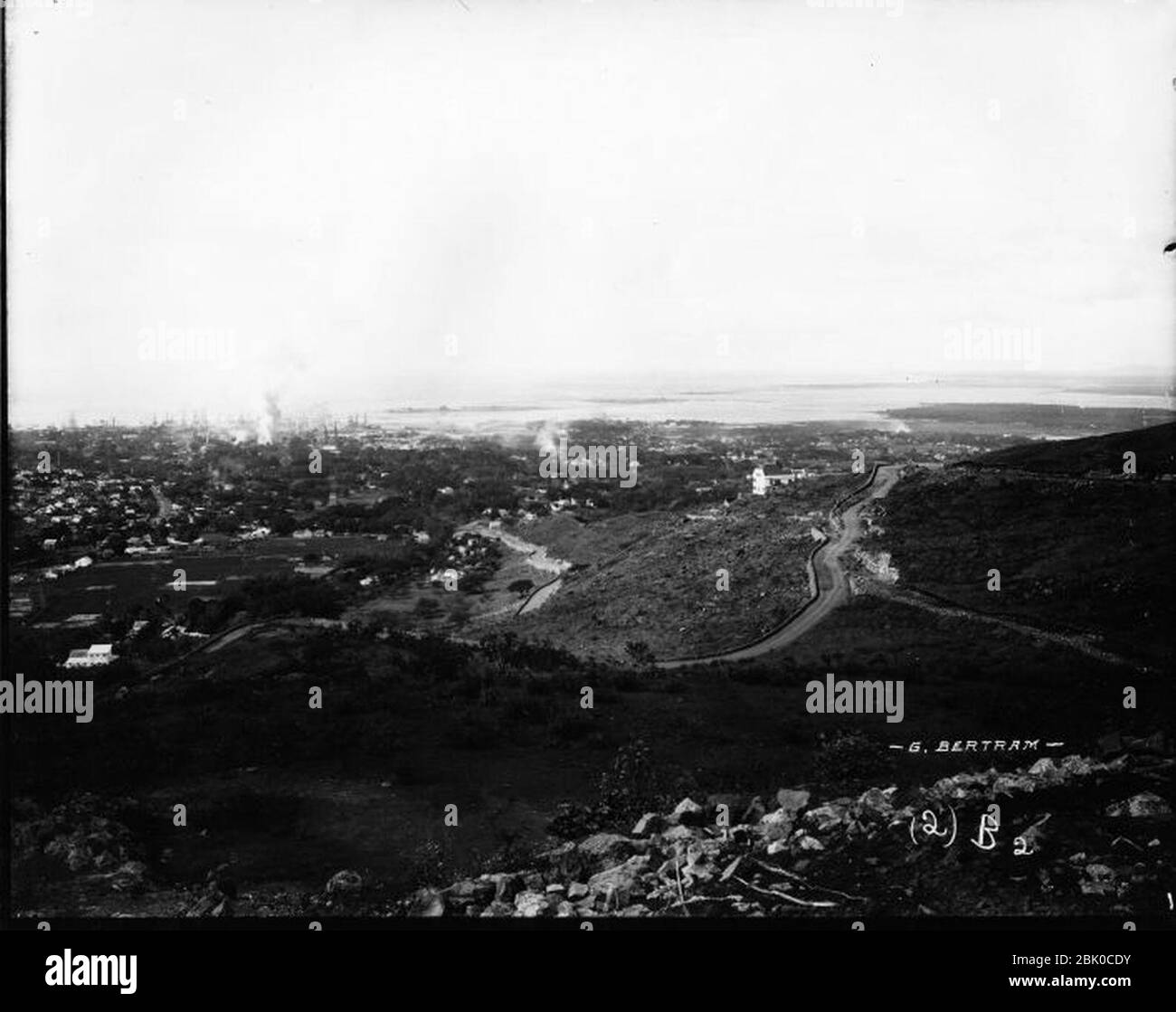 Honolulu From Pacific Heights (20 Stock Photo Alamy