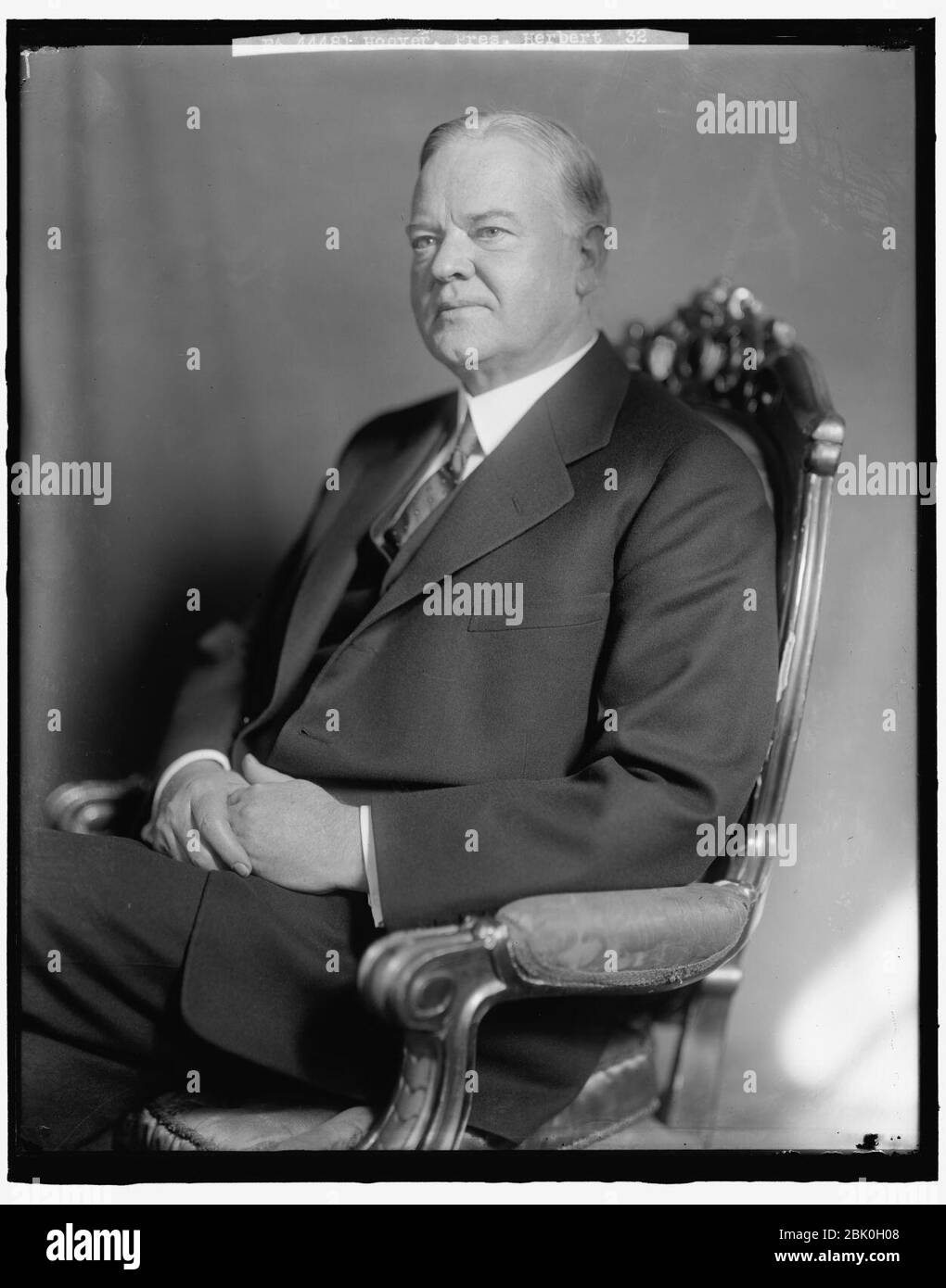 HOOVER, HERBERT C Stock Photo Alamy