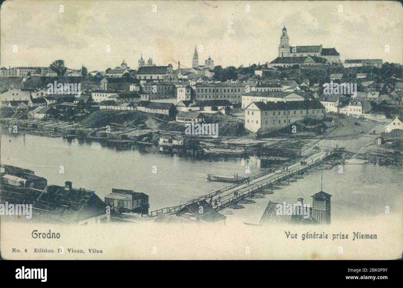 Horadnia, Nioman. Горадня, Нёман (1904 Stock Photo Alamy