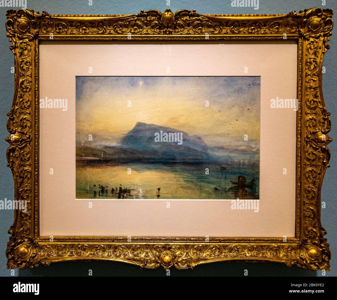 The blue rigi turner hi-res stock photography and images - Alamy