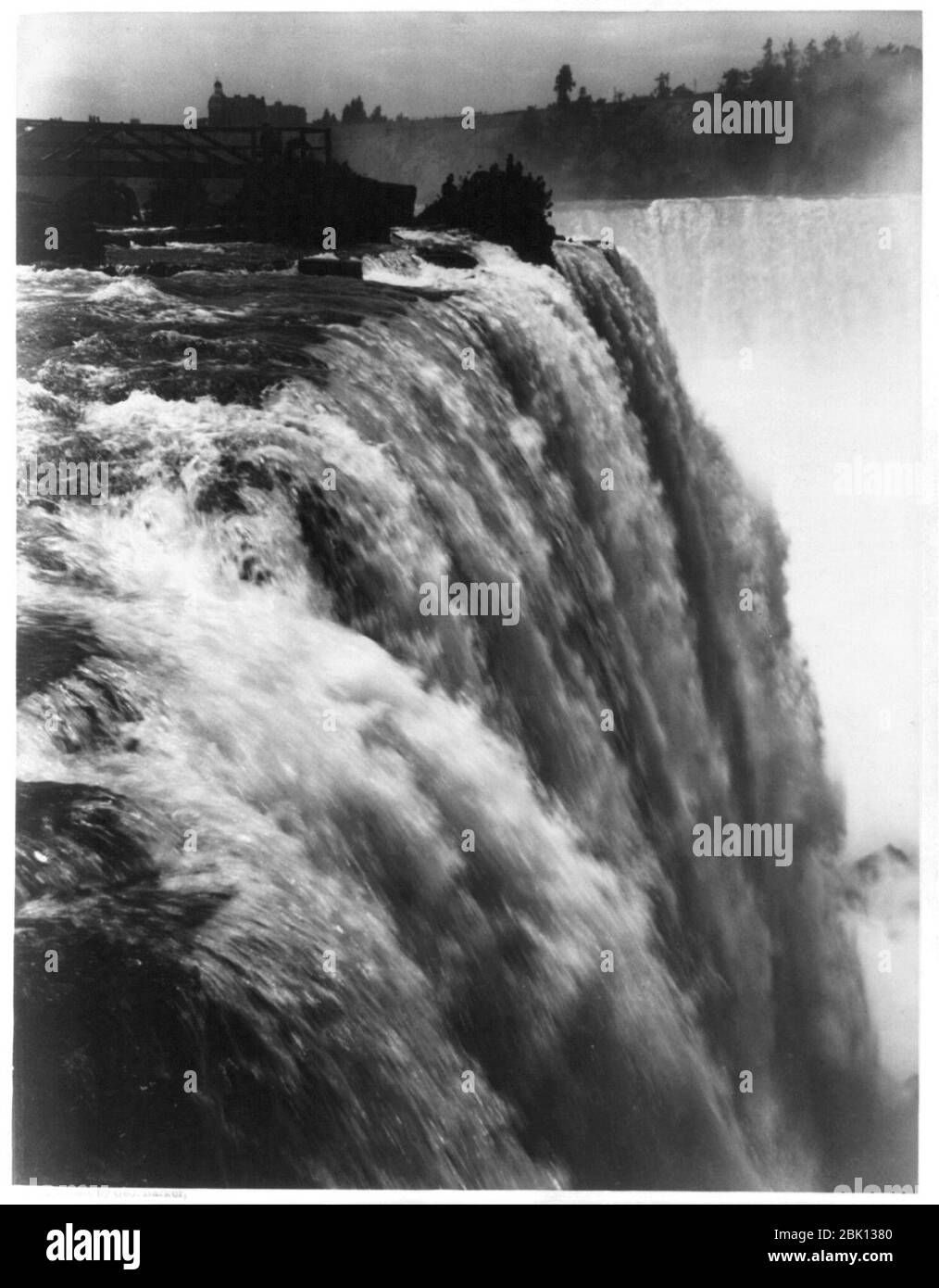 Horseshoe Falls, no. 3, (Niagara Falls Stock Photo Alamy